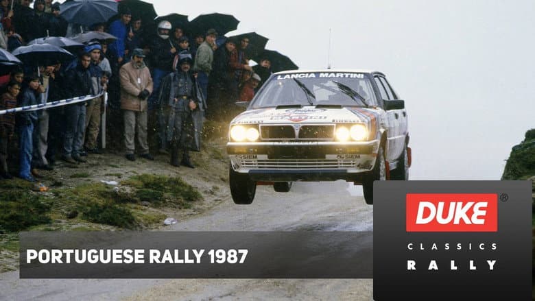 Backdrop from Rally de Portugal 1987