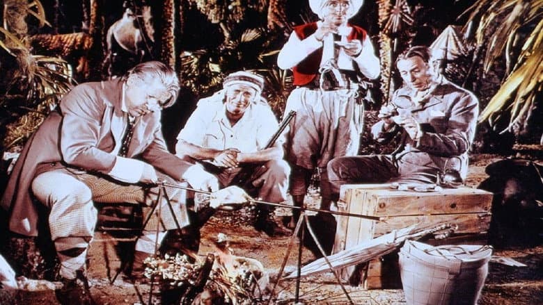 Backdrop from Die Sklavenkarawane