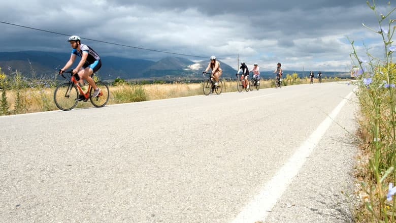Backdrop from Pedaling in Disappearing Waters