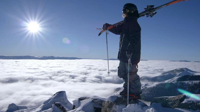 Backdrop from Warren Miller's Chasing Shadows