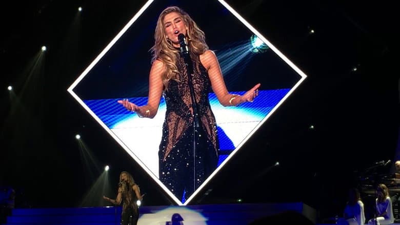 Backdrop from Delta Goodrem: Wings Of The Wild Live