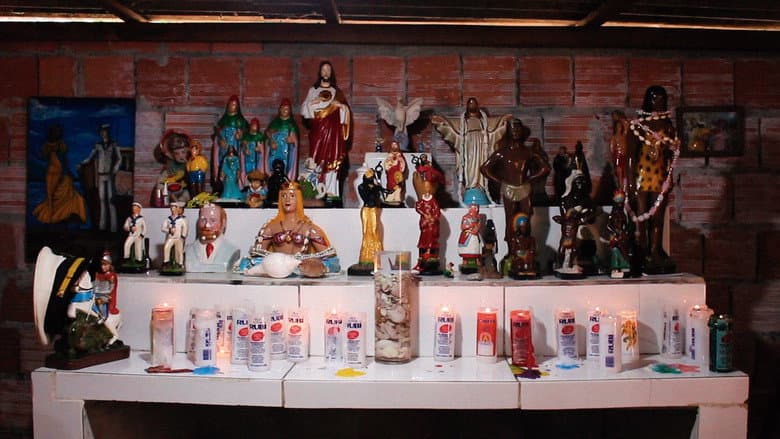 Backdrop from O Cuidado é Ancestral