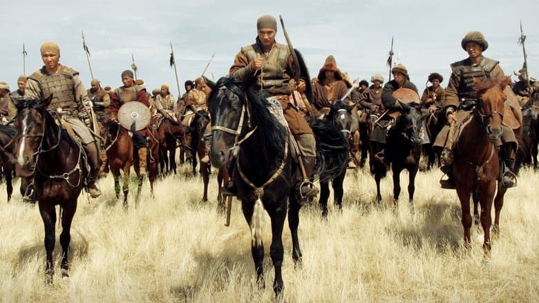 Backdrop from Myn Bala: Warriors of the Steppe