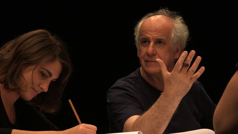 Backdrop from Il teatro al lavoro
