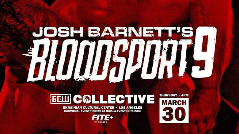 Backdrop from GCW Josh Barnett's Bloodsport 9