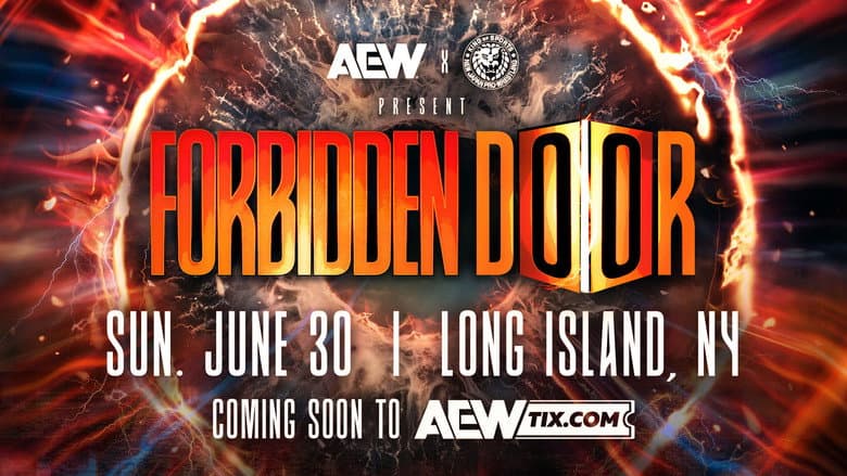 Backdrop from AEW x NJPW Present Forbidden Door 2024