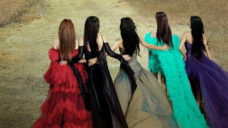 Backdrop from Dancing Queens on The Road