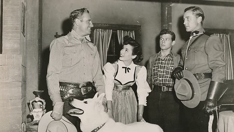 Backdrop from Gene Autry and the Mounties