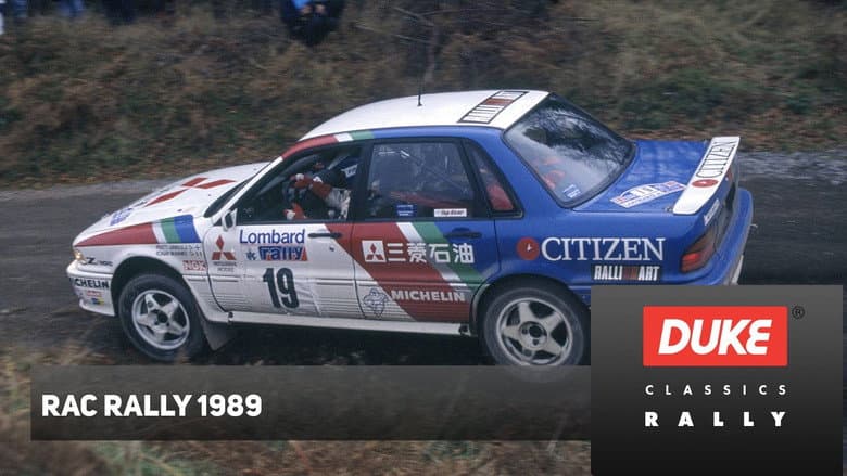 Backdrop from RAC Rally 1989