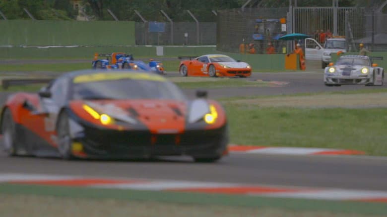 Backdrop from Journey to Le Mans