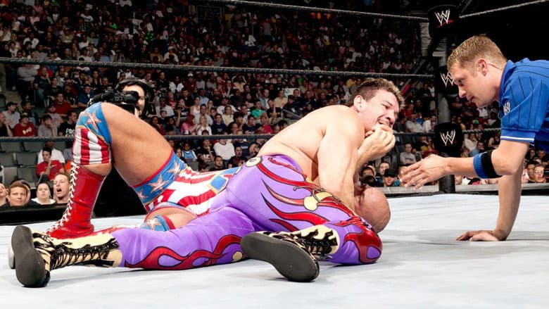 Backdrop from WWE SummerSlam 2004