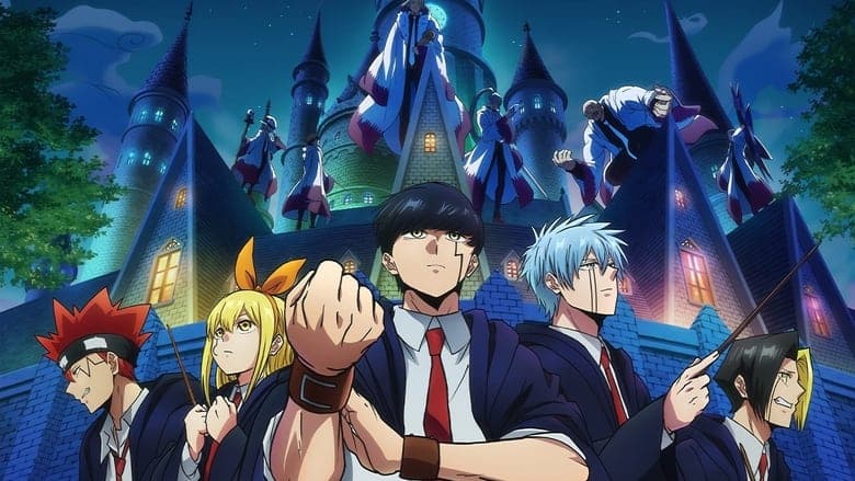 Backdrop from MASHLE: MAGIC AND MUSCLES