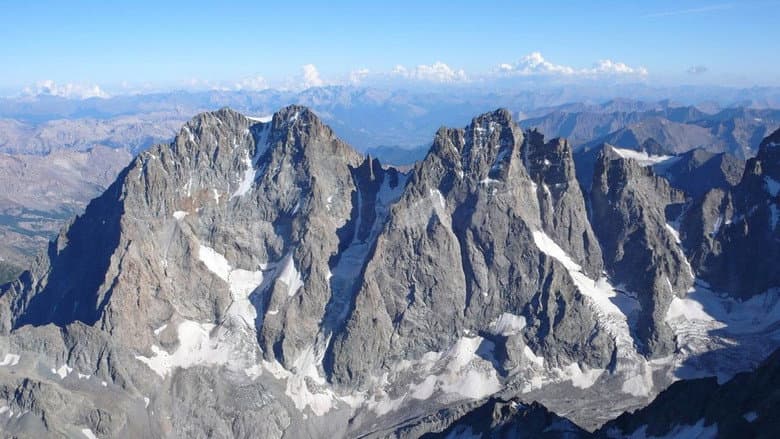 Backdrop from The Alps from Above