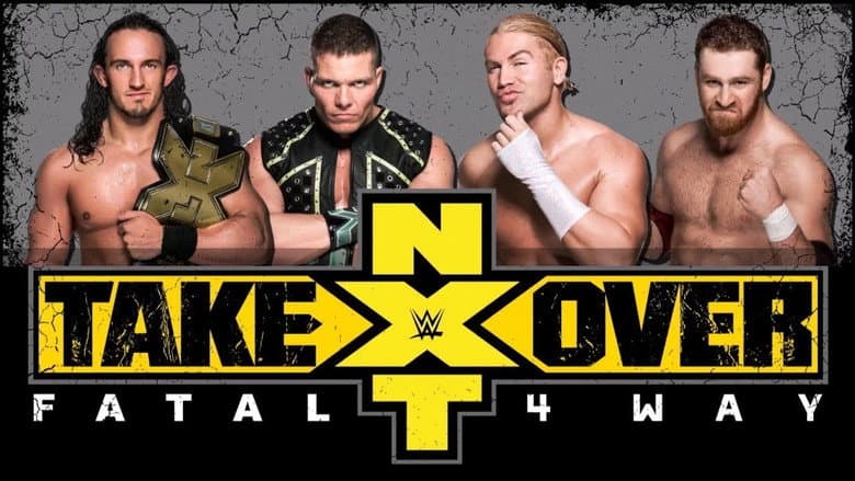 Backdrop from NXT TakeOver: Fatal 4-Way