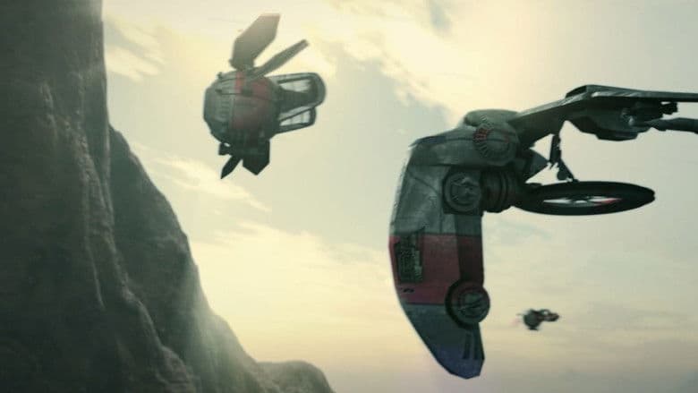 Backdrop from The Last Starship