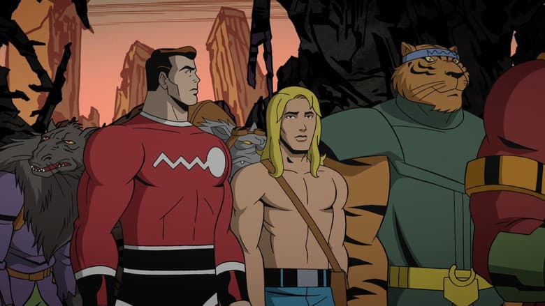 Backdrop from DC Showcase: Kamandi: The Last Boy on Earth!