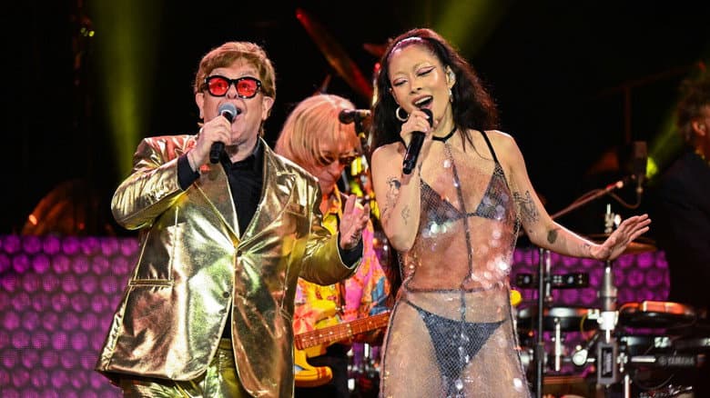 Backdrop from Elton John: Glastonbury 2023