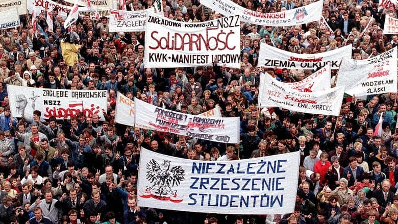 Backdrop from Solidarność: How Solidarity Changed Europe