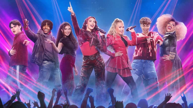 Backdrop from Descendants/ZOMBIES Worlds Collide - Concert Special