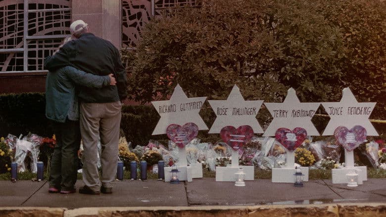 Backdrop from A Tree of Life: The Pittsburgh Synagogue Shooting