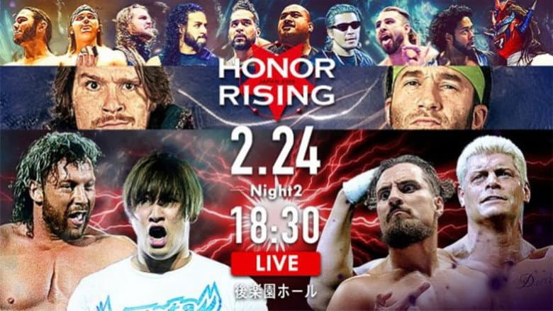 Backdrop from NJPW Honor Rising: Japan 2018 - Day 2