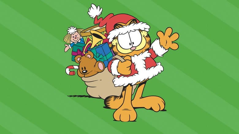 Backdrop from A Garfield Christmas