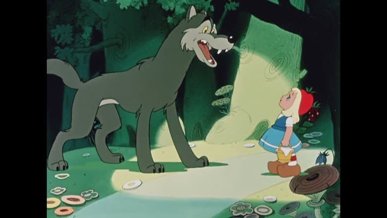 Backdrop from Petia and Little Red Riding Hood
