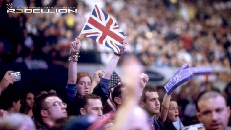 Backdrop from WWE Rebellion 2002