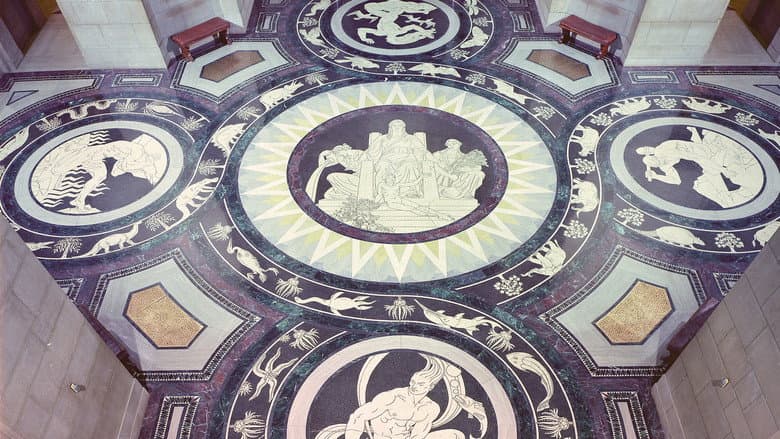 Backdrop from Nebraska's Capitol Masterpiece