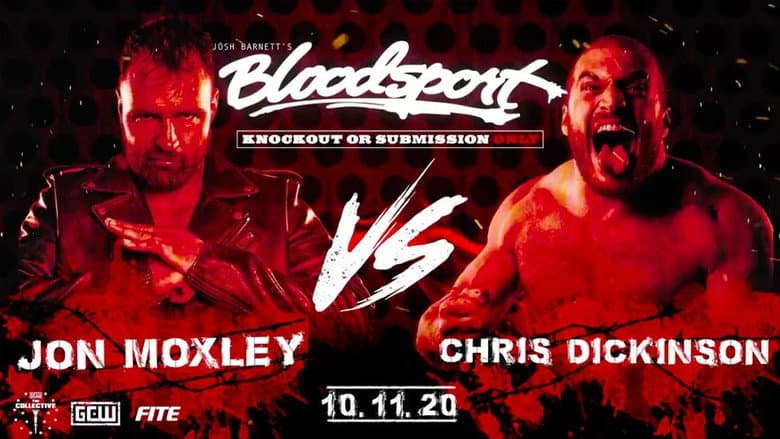 Backdrop from GCW Josh Barnett's Bloodsport 3