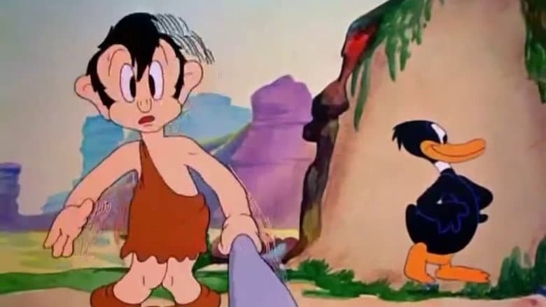 Backdrop from Daffy Duck and the Dinosaur