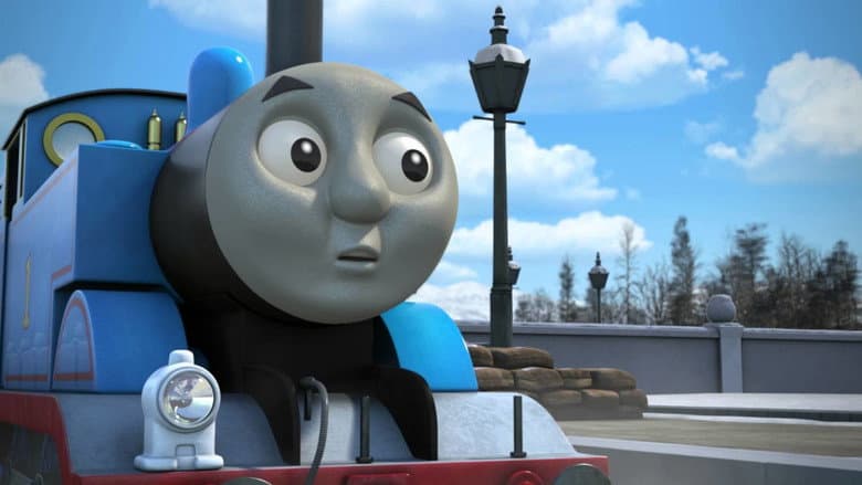 Backdrop from Thomas & Friends: Thomas' Christmas Carol