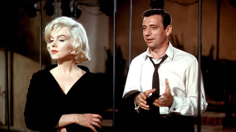 Backdrop from Yves Montand, l'ombre au tableau