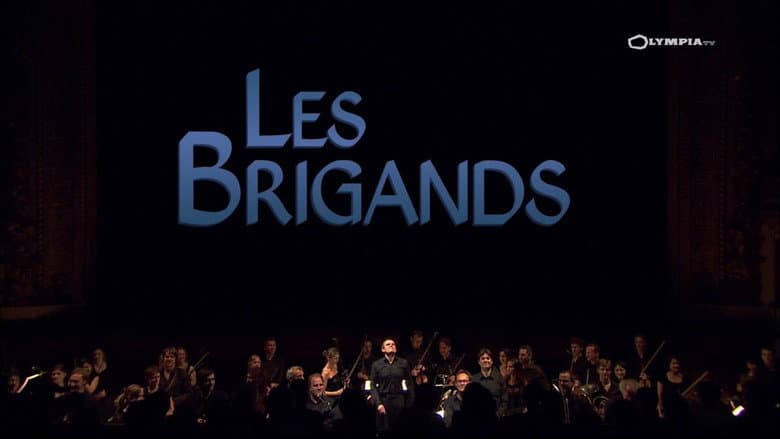 Backdrop from Les Brigands