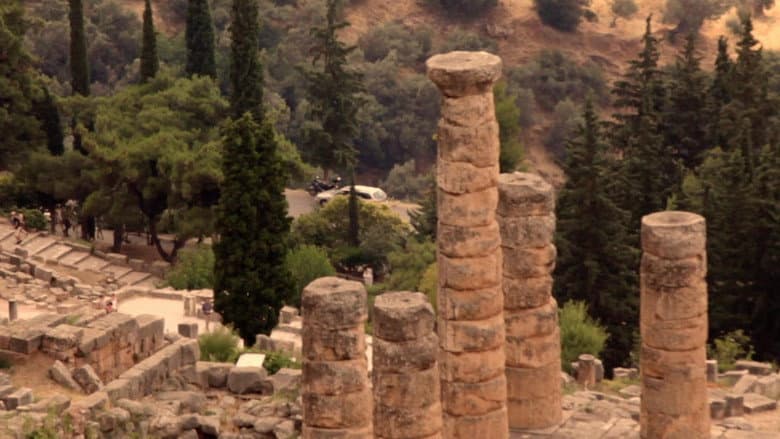 Backdrop from Delphi: The Bellybutton of the Ancient World
