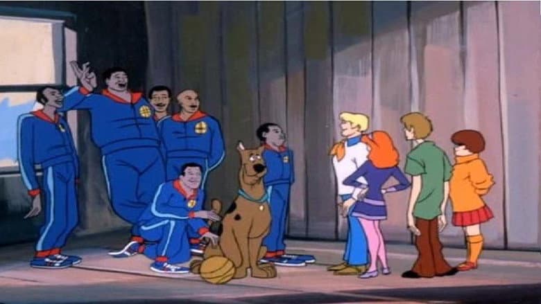 Backdrop from Scooby-Doo! Meets the Harlem Globetrotters