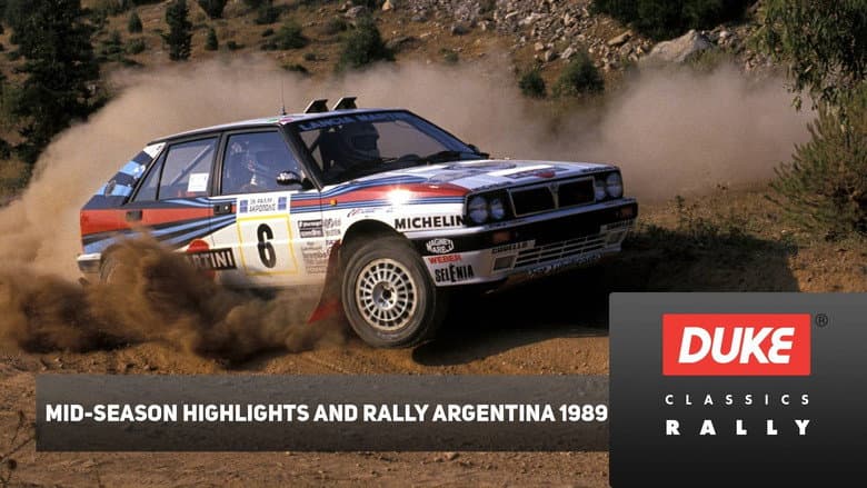 Backdrop from Rally Argentina 1989