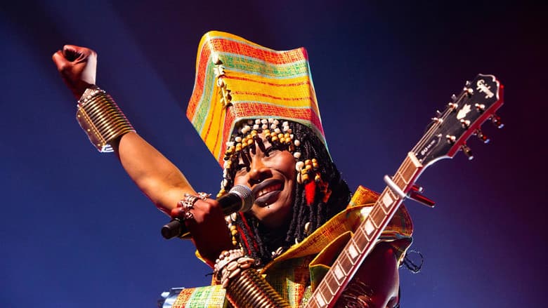 Backdrop from Fatoumata Diawara à l'Olympia