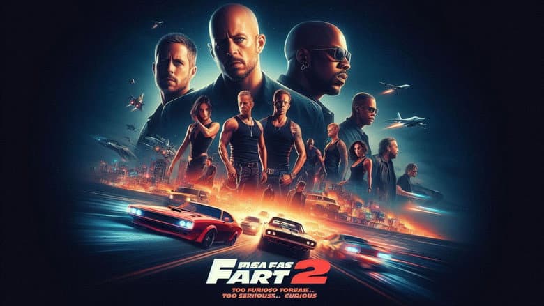Backdrop from Fast X Part 2 2 Fast X Too Furious Too Serious...A Little Curious