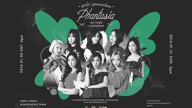 Backdrop from Girls' Generation 4th TOUR - Phantasia in SEOUL