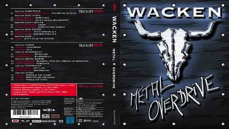 Backdrop from Wacken Metal Overdrive