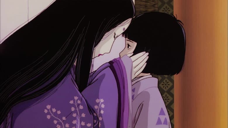 Backdrop from The Tale of Genji