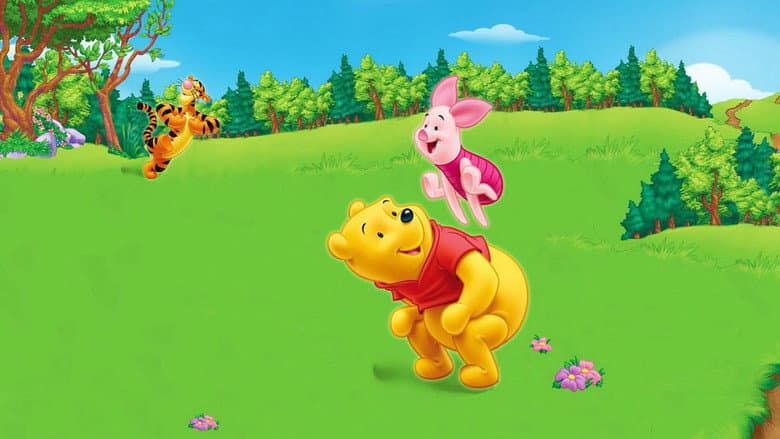 Backdrop from The Magical World of Winnie the Pooh: Love and Friendship