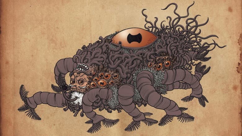 Backdrop from H.P. Lovecraft's The Dunwich Horror and Other Stories