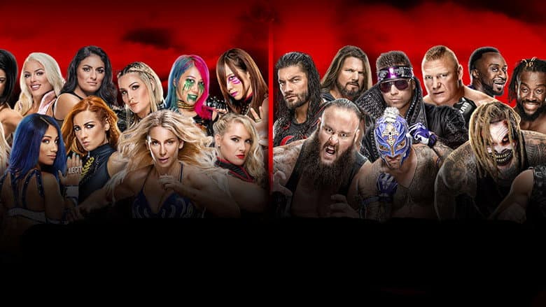 Backdrop from WWE Royal Rumble 2020