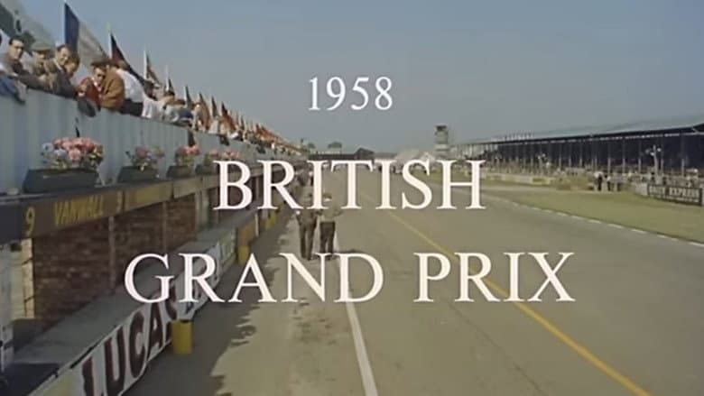 Backdrop from British Grand Prix 1958