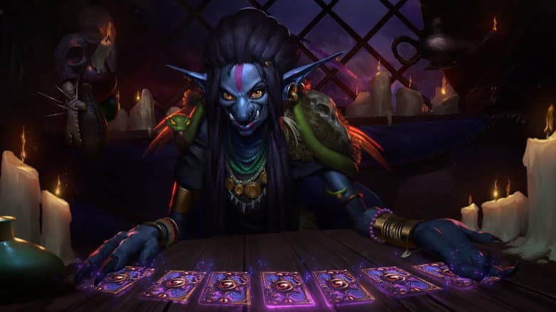 Backdrop from Hearthstone: Whispers of the Old Gods