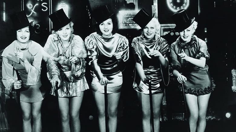 Backdrop from Gold Diggers of 1935