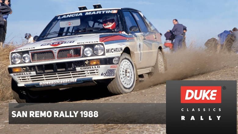 Backdrop from Rallye Sanremo 1988