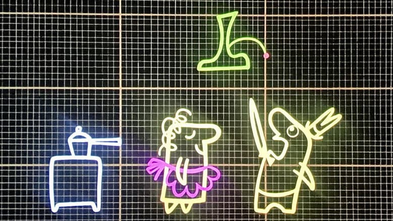 Backdrop from Fudget's Budget
